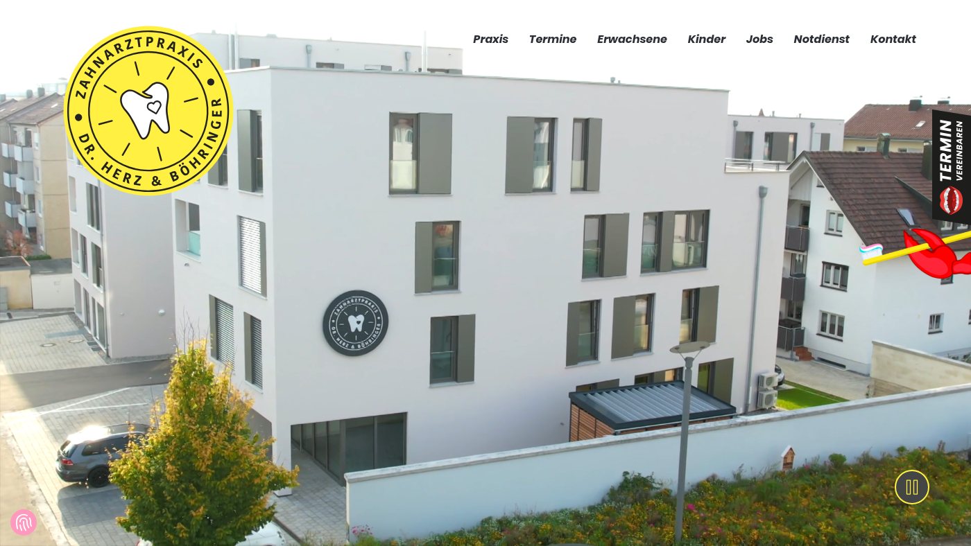 The home page of zahnarztpraxis-tettnang.de