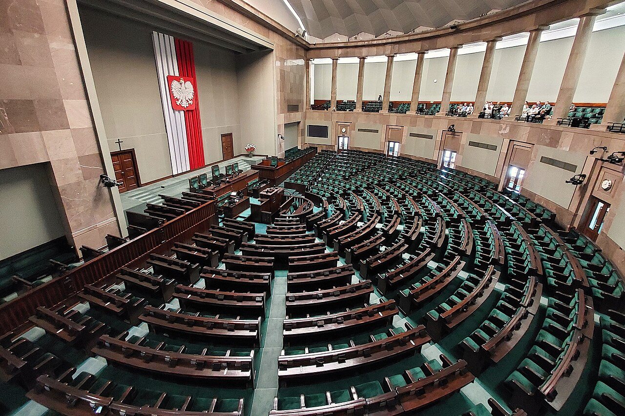 El Sejm, la cámara baja del Parlamento polaco