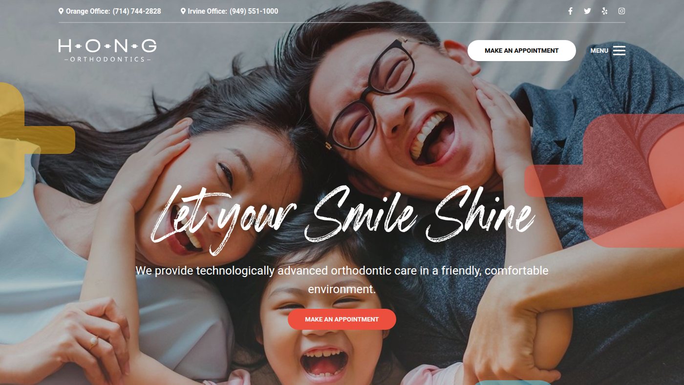 The home page of drjustinhong.com