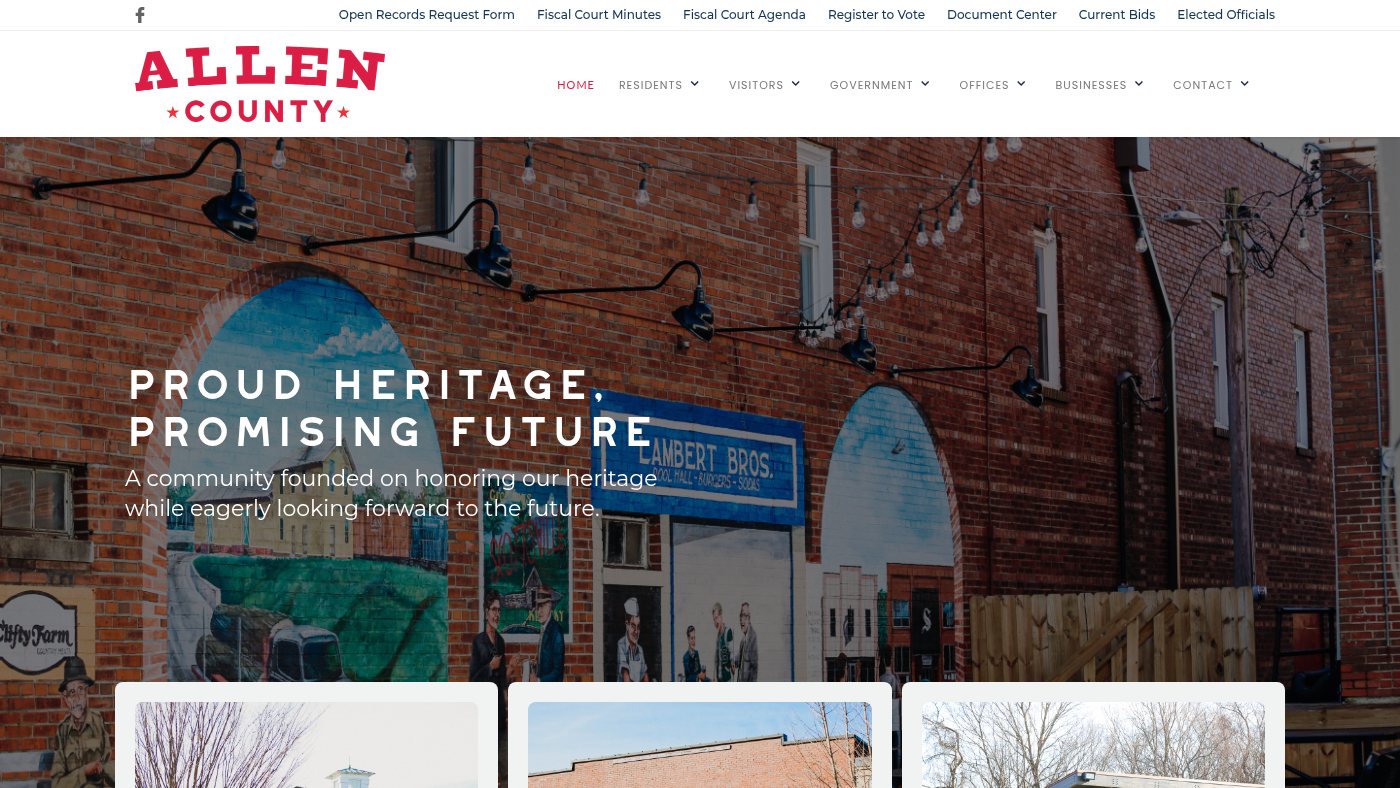 The home page of allencountykentucky.com