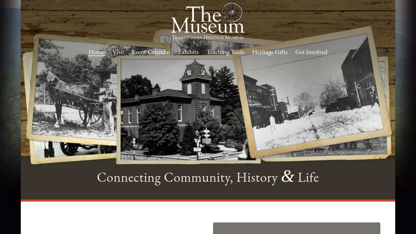 The home page of transylvaniaheritage.org