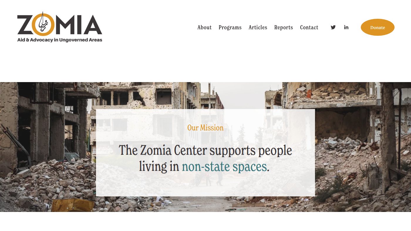 The home page of zomiacenter.org