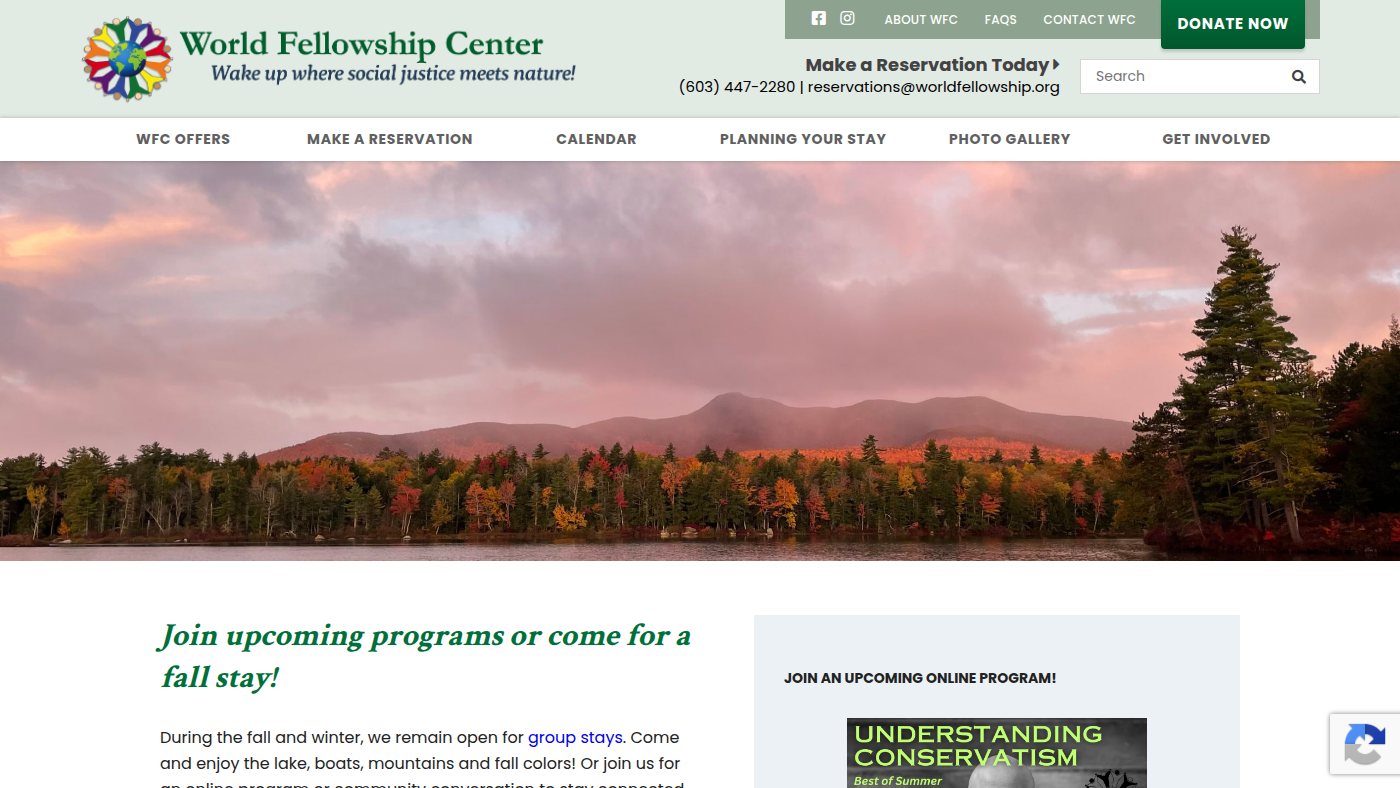 The home page of worldfellowship.org