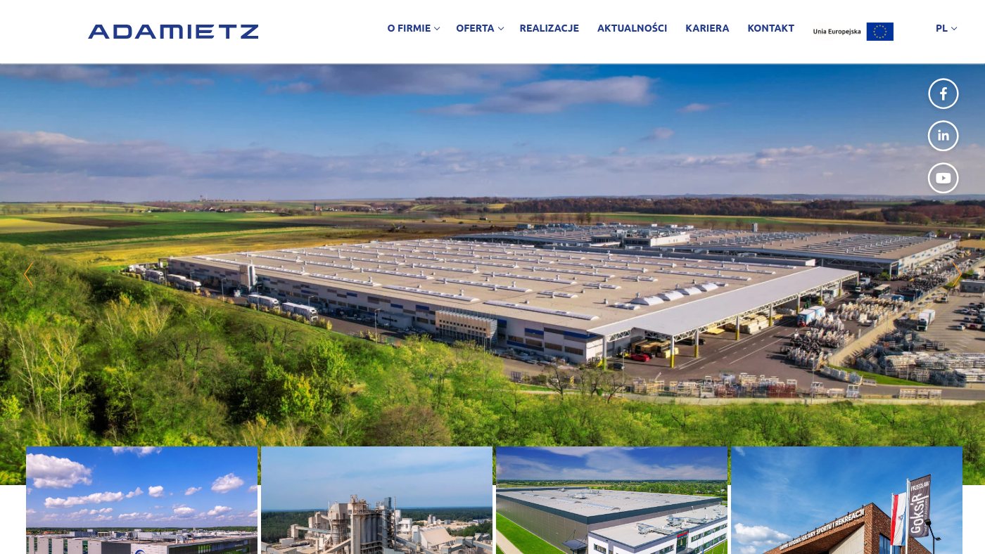 The home page of adamietz.pl