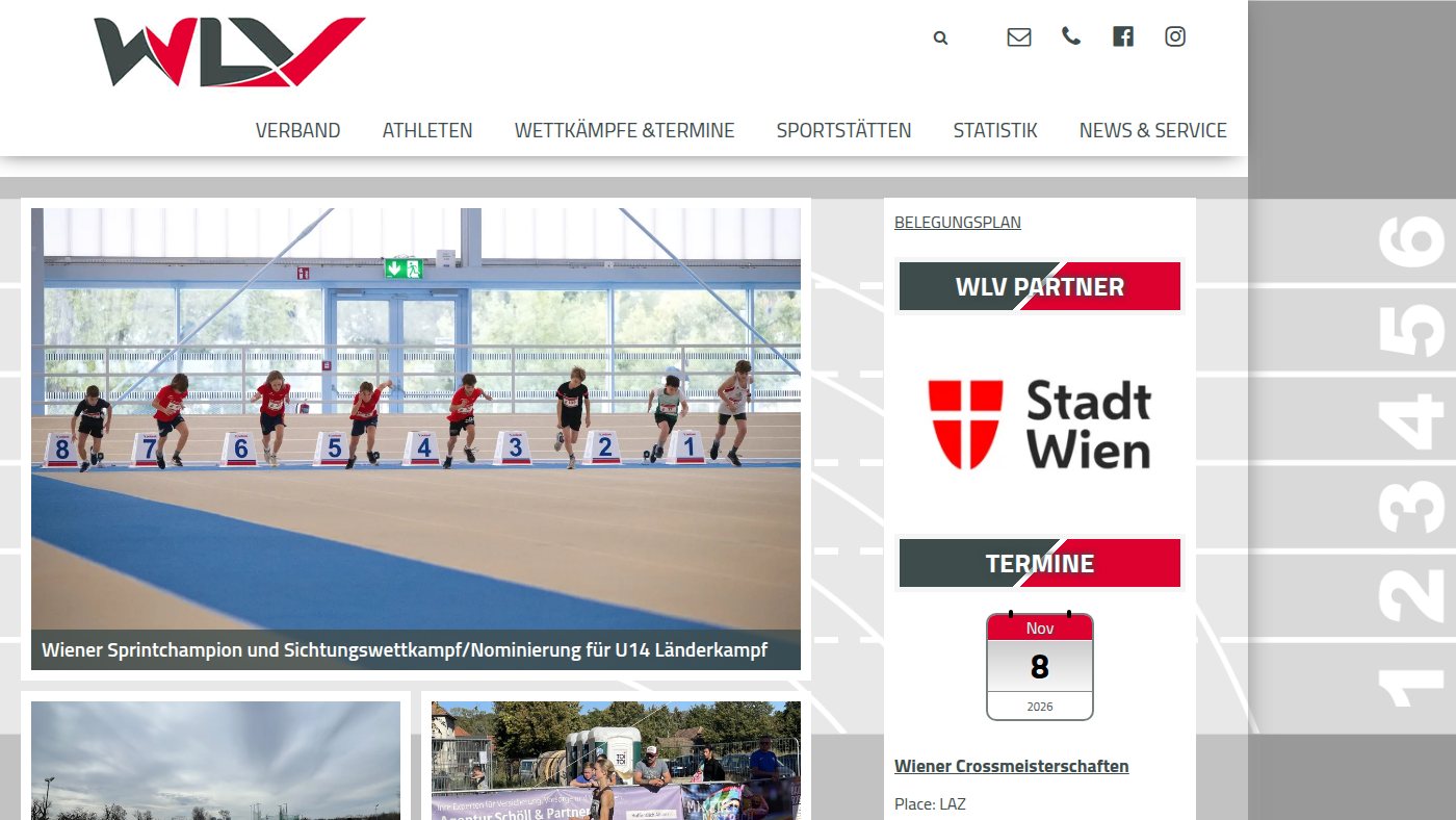 The home page of wlv.or.at