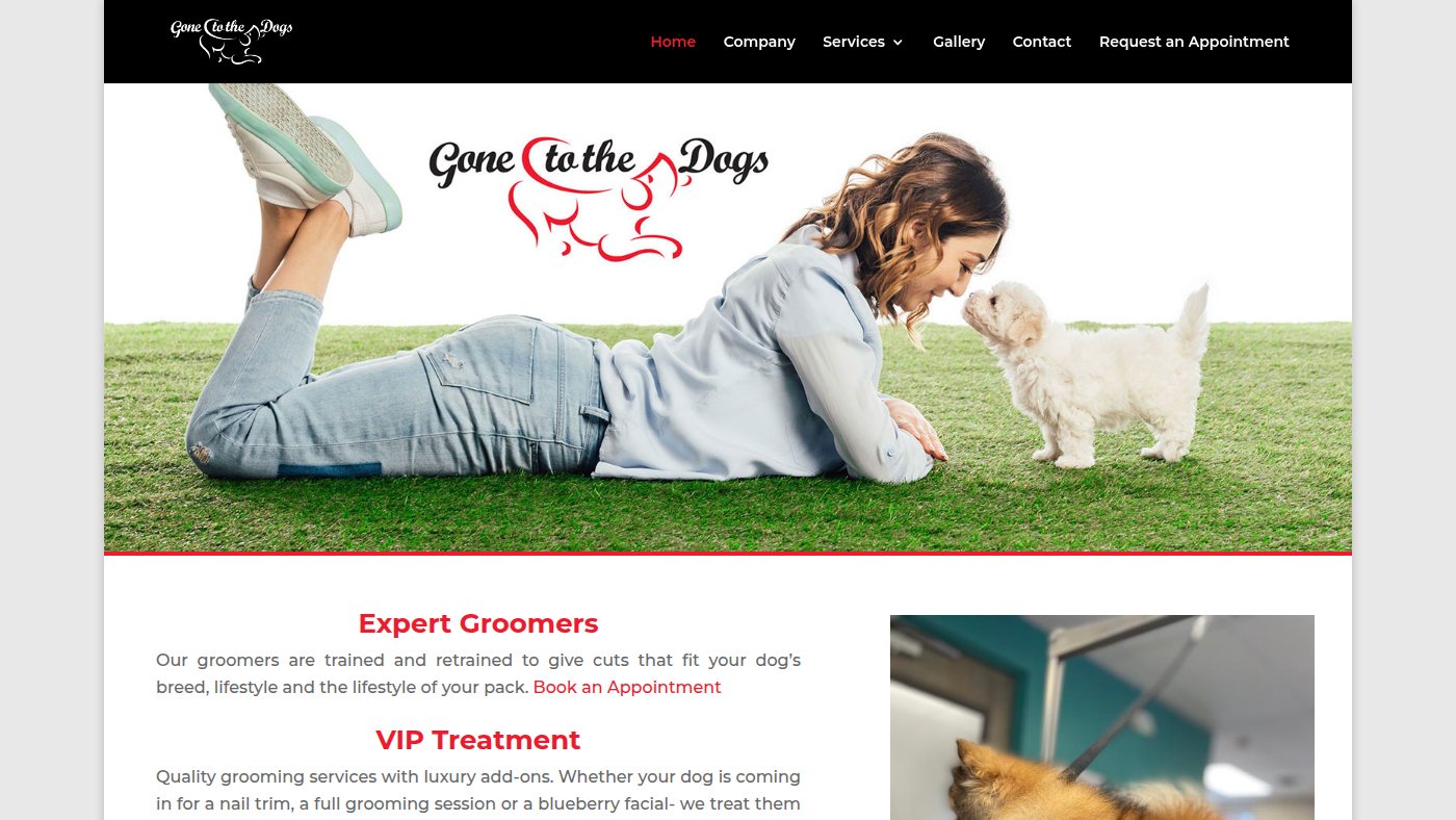 The home page of gttdogs.com