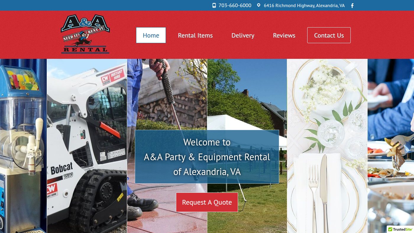 The home page of anarentalstation.com