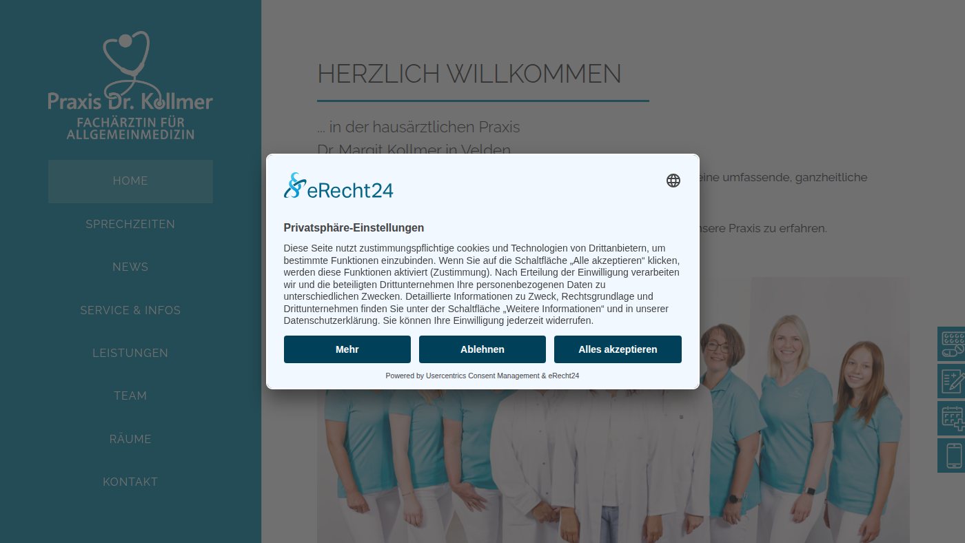 The home page of drkollmer.de