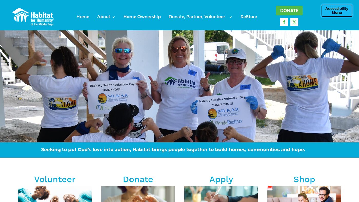 The home page of habitatmiddlekeys.org