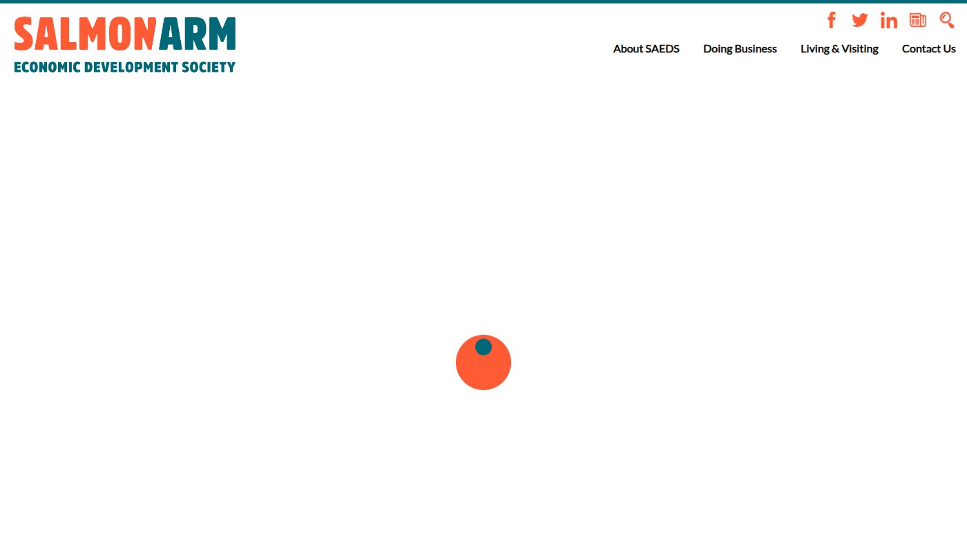 The home page of saeds.ca