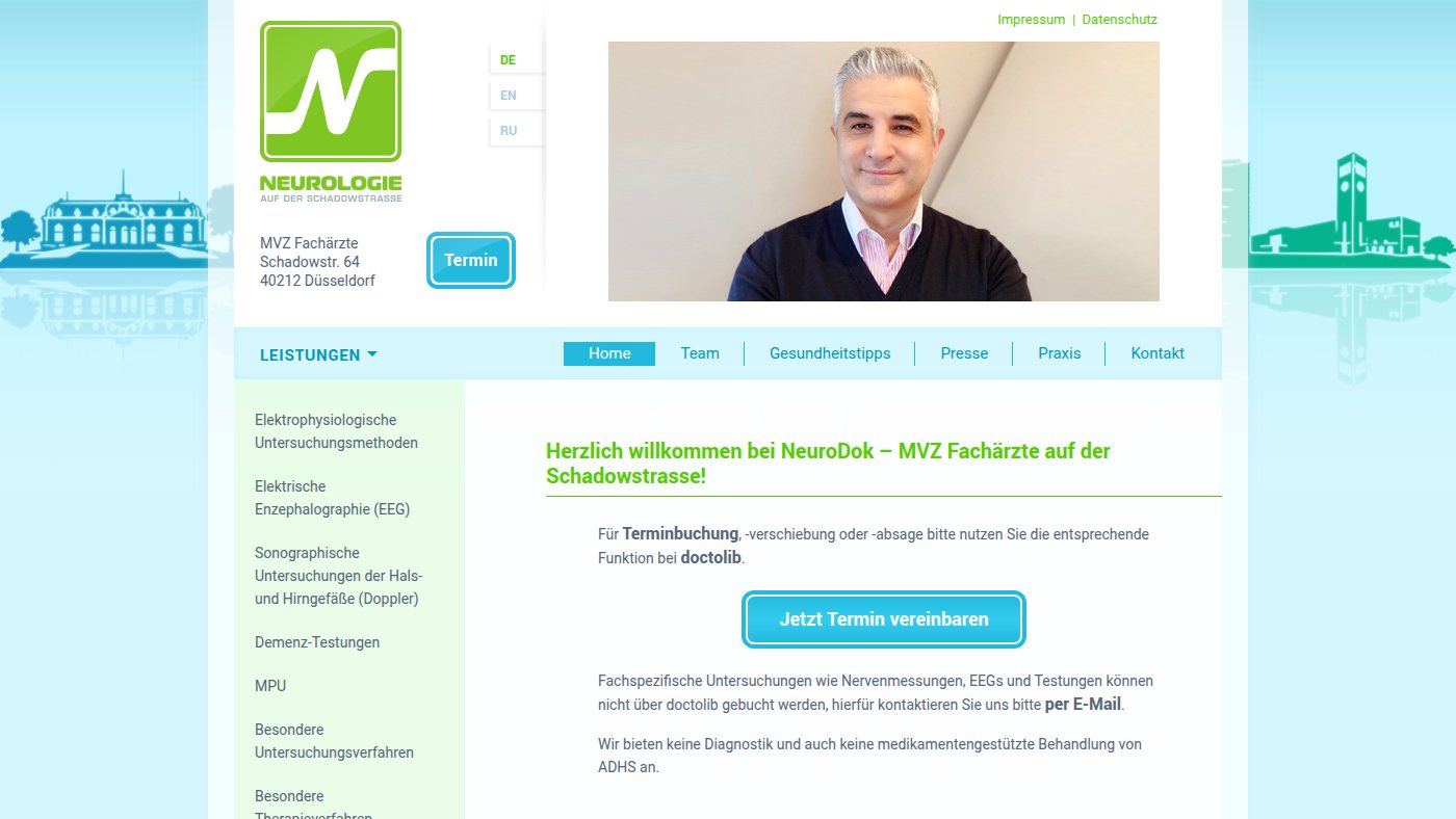 The home page of neurodok.de