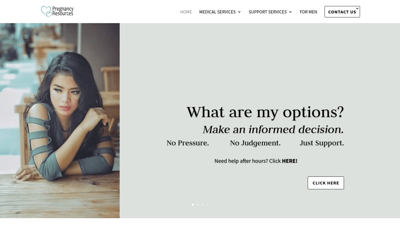 The home page of qcpregnancy.org