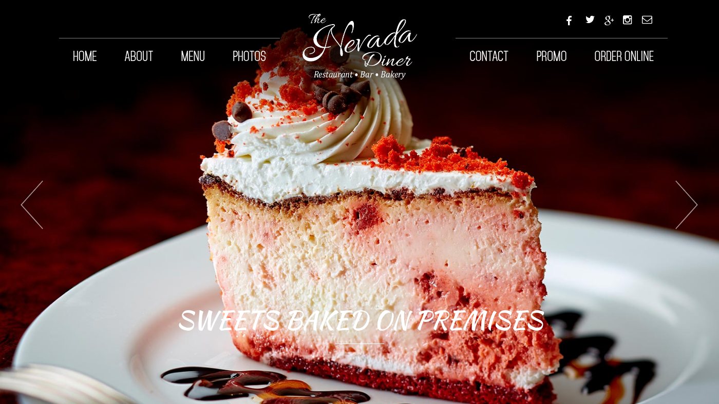 The home page of nevadadiner.com