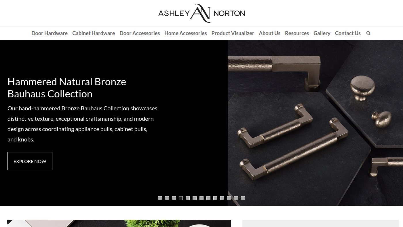 The home page of ashleynorton.com