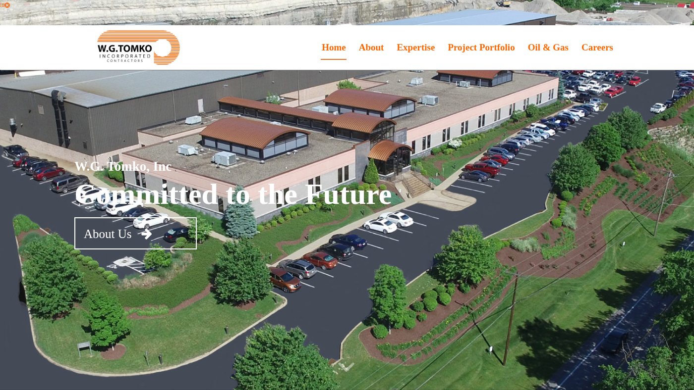 The home page of wgtomko.com