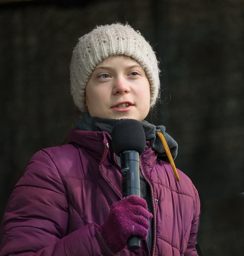 Greta Thunberg im Jahr 2020