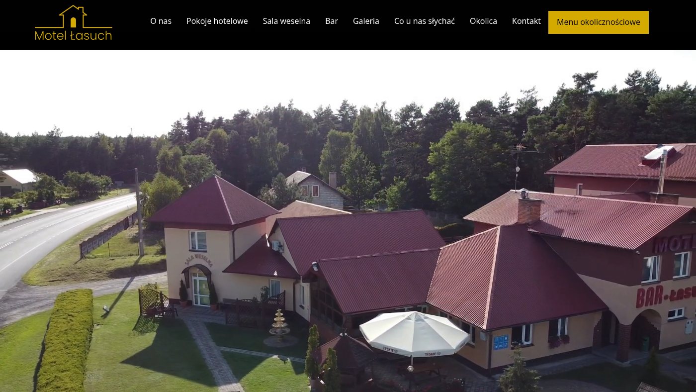 The home page of motel-lasuch.com.pl
