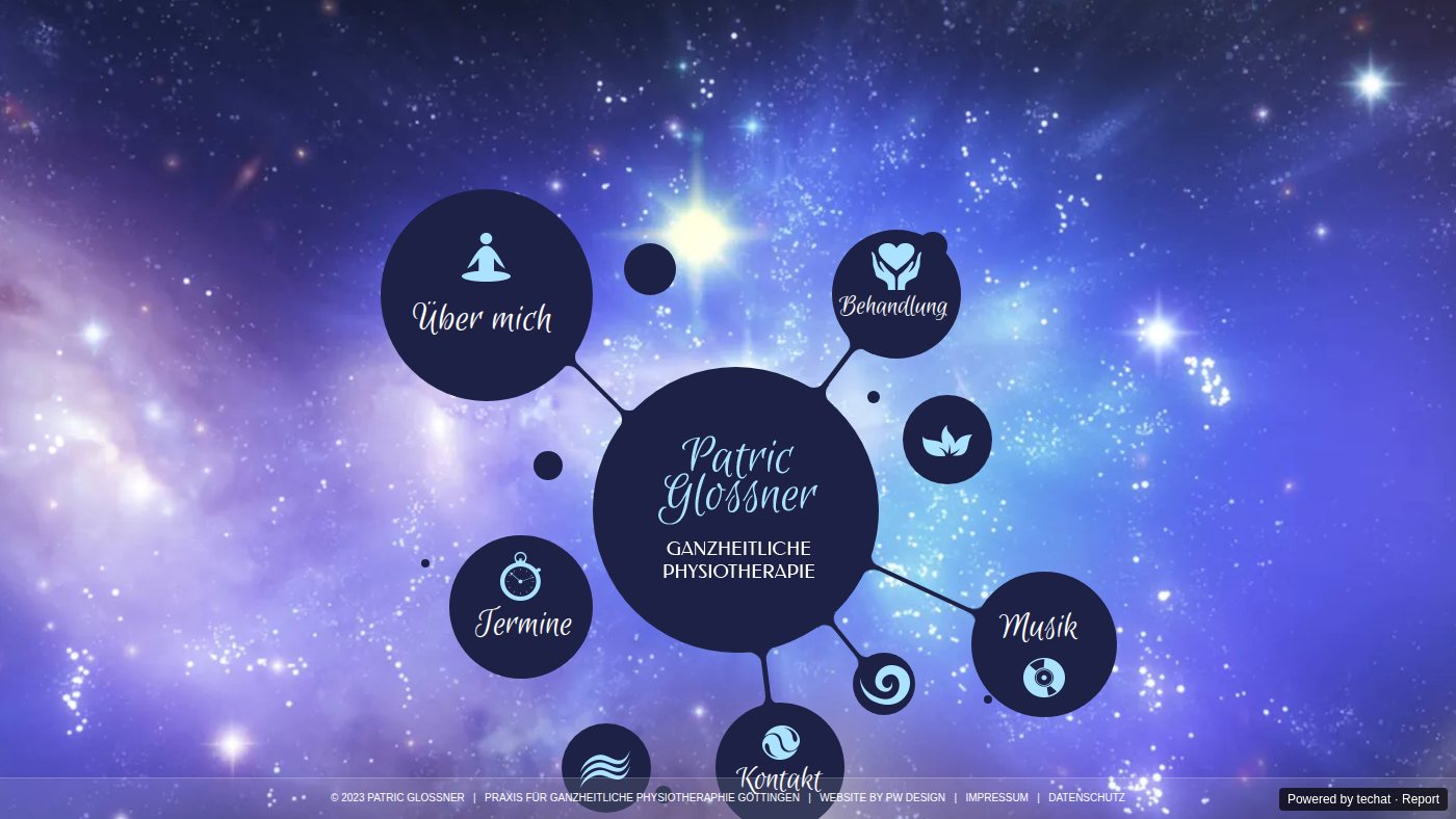 The home page of patricglossner.de