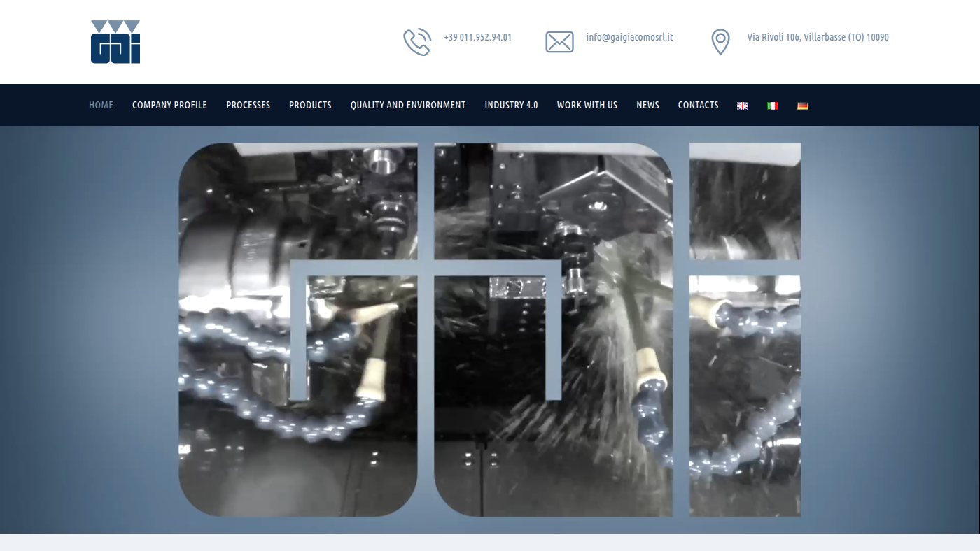 The home page of gai-giacomo.com