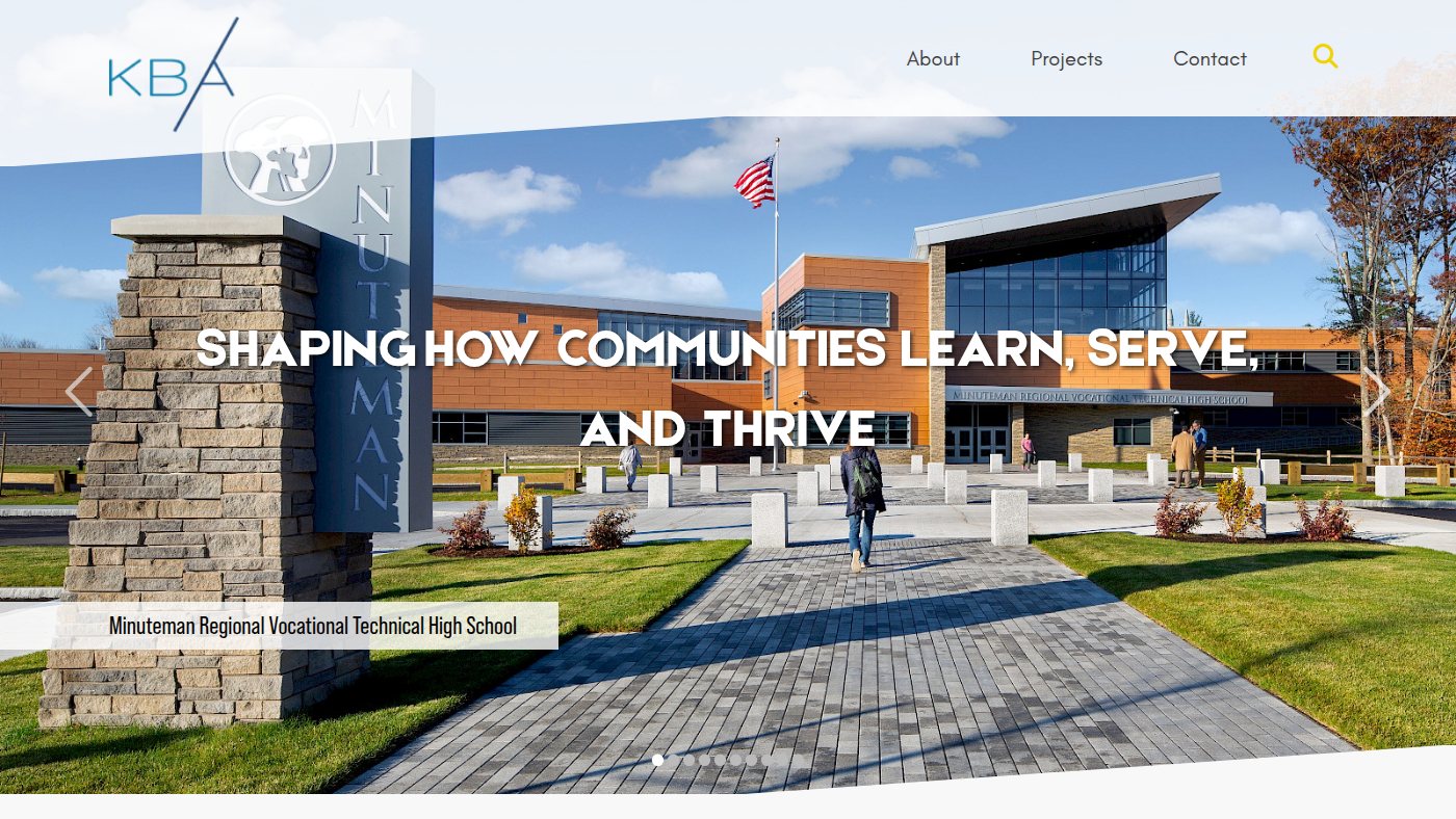 The home page of kba-architects.com