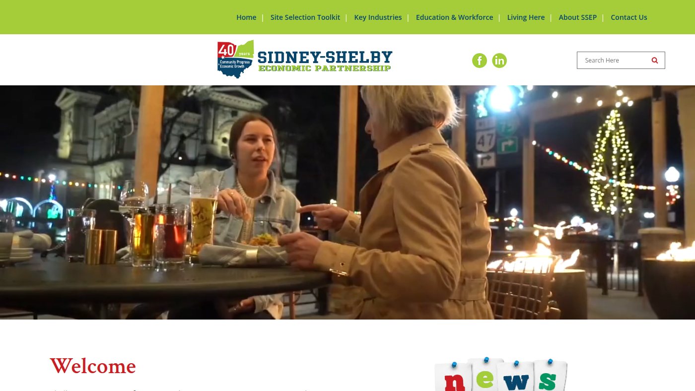 The home page of choosesidneyshelby.com