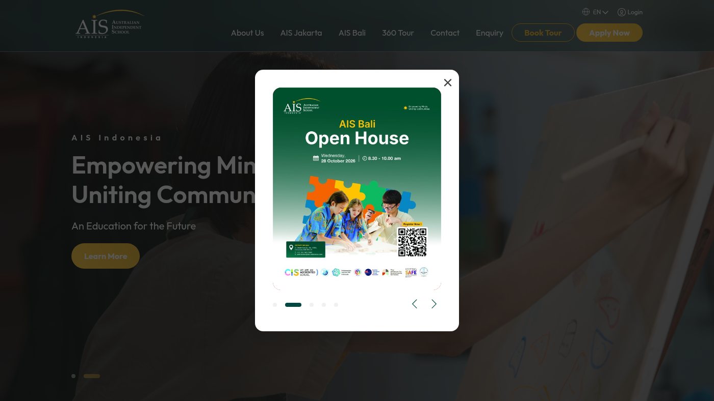 The home page of ais-indonesia.com