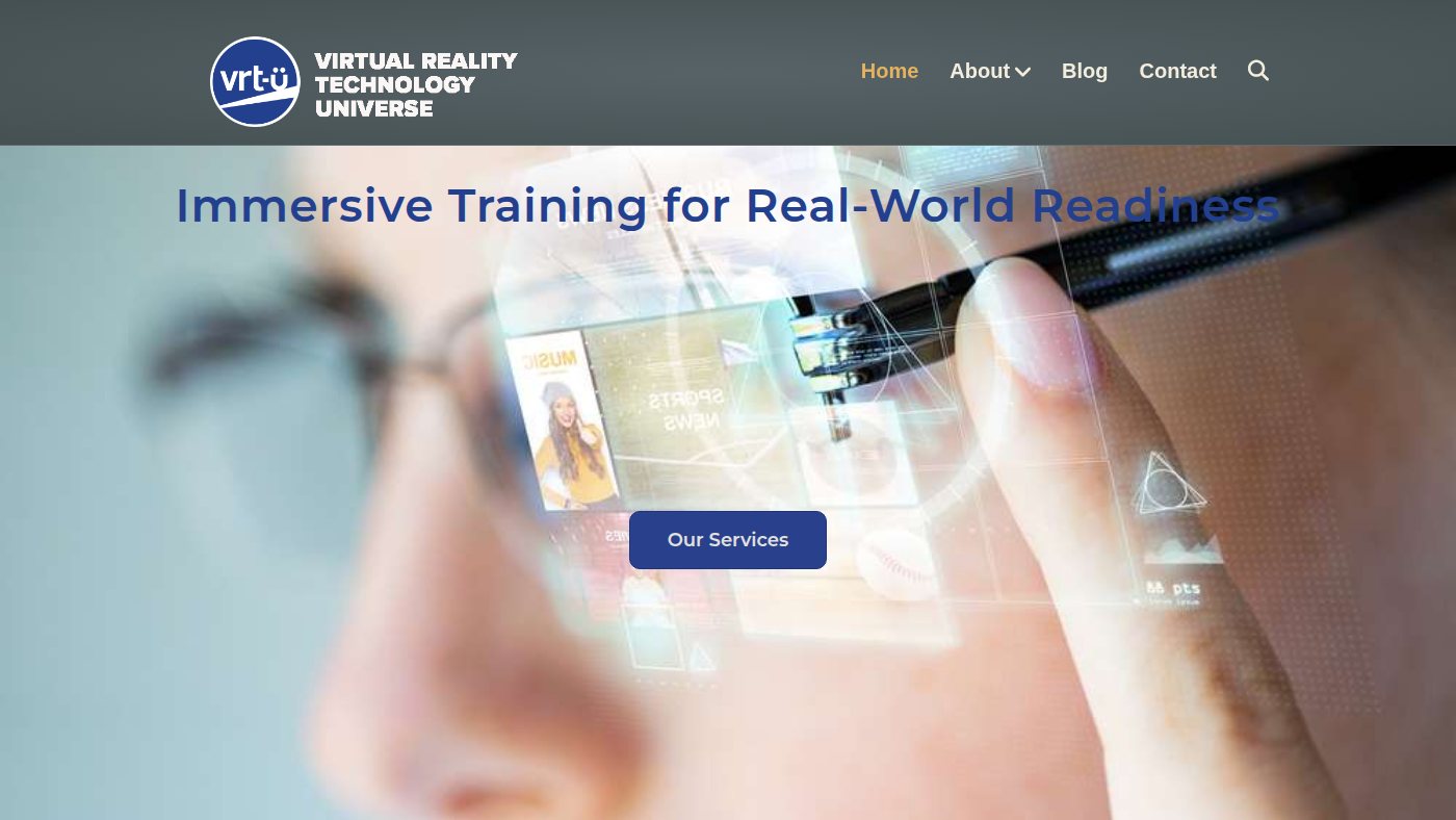 The home page of vrt-u.com