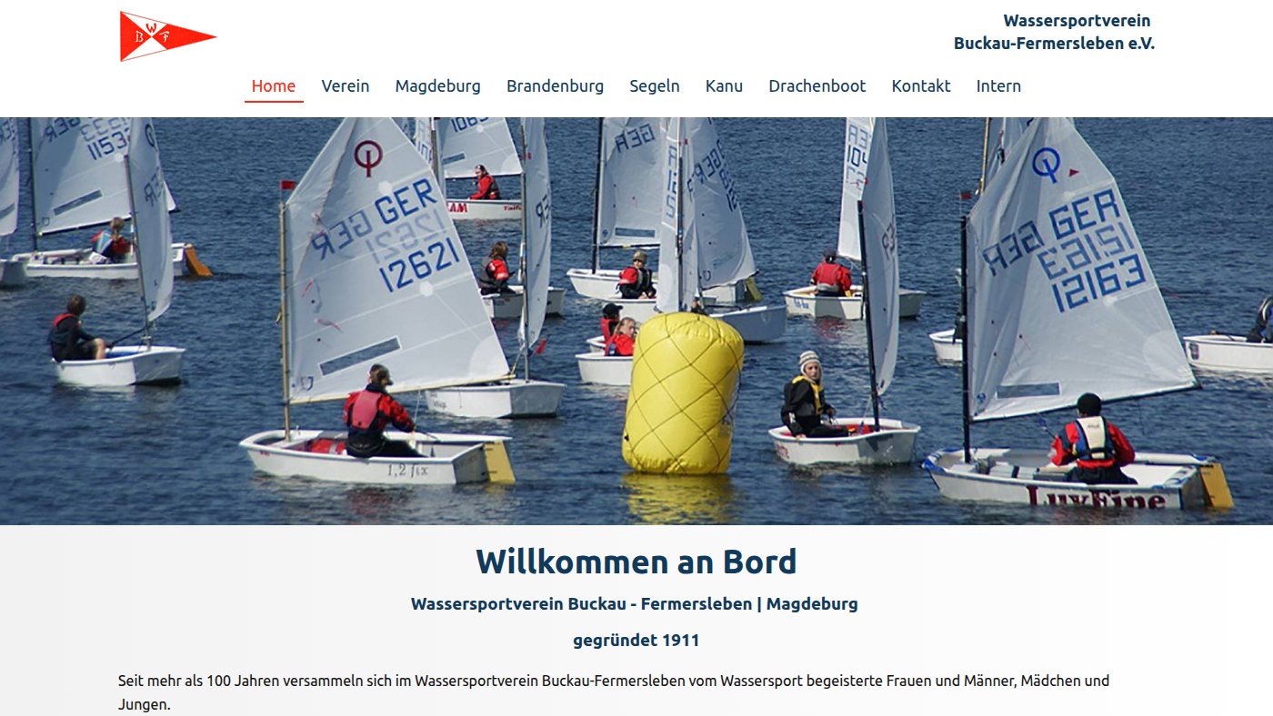 The home page of wbf-magdeburg.de