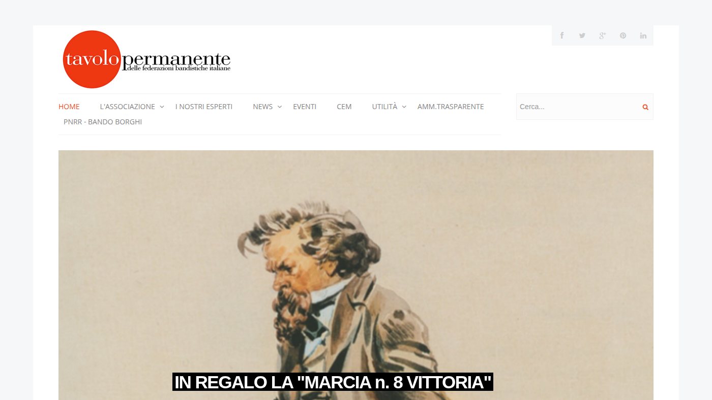 The home page of tavolopermanente.org