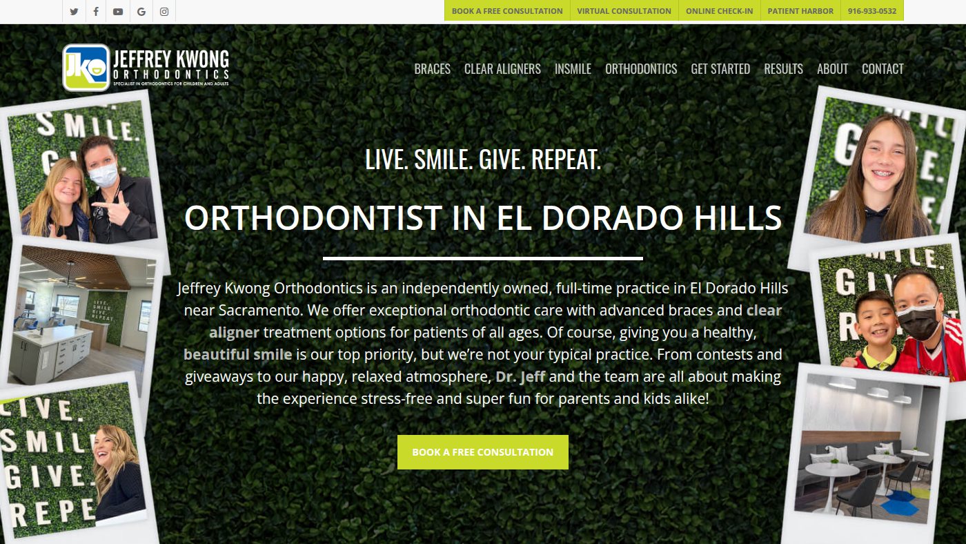 The home page of jkortho.com