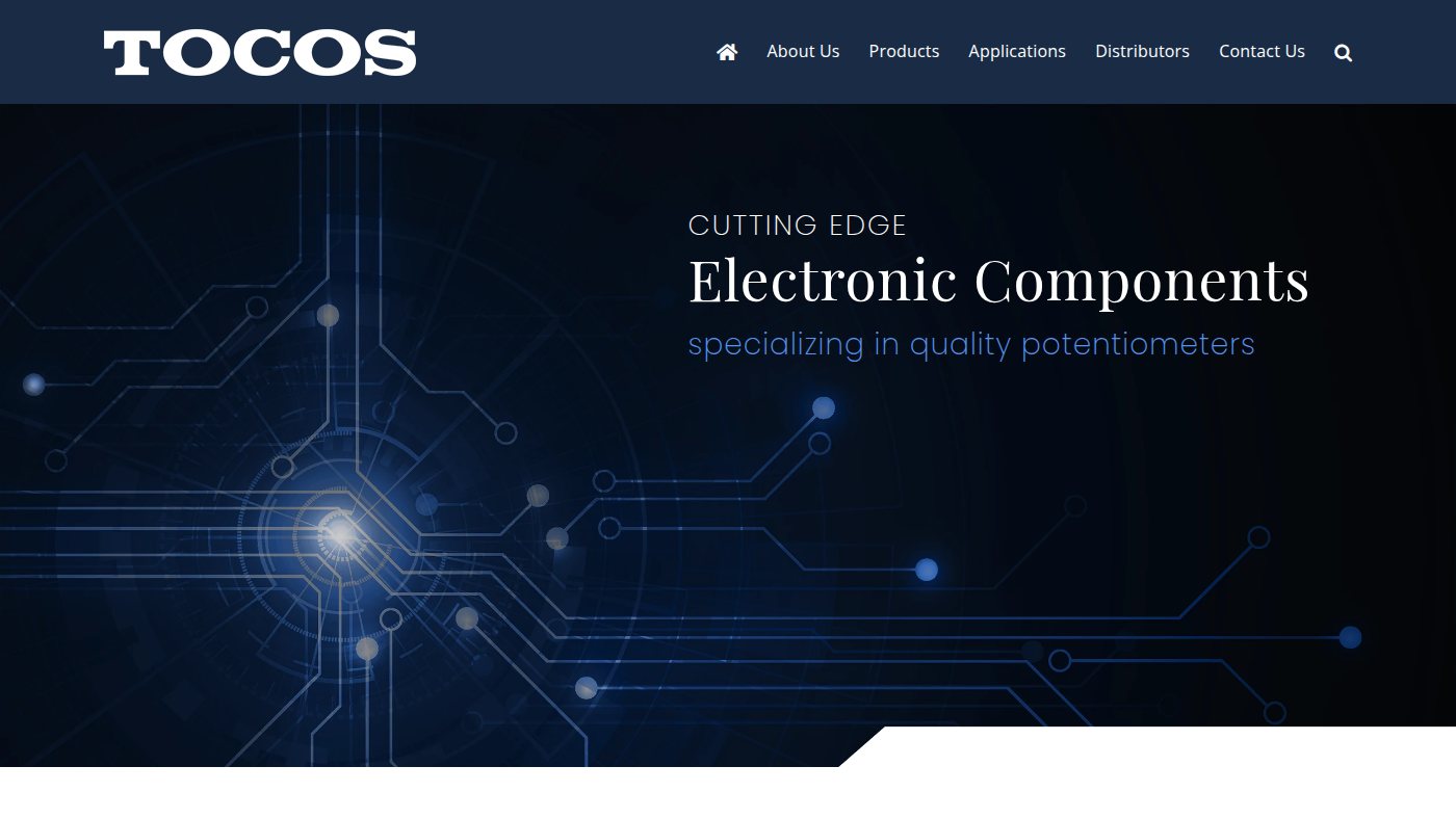 The home page of tocos.com