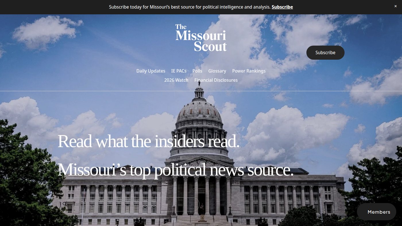 The home page of moscout.com