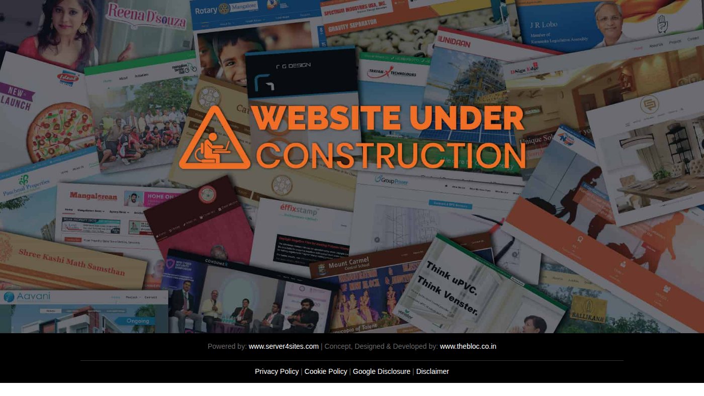 The home page of server4sites.com