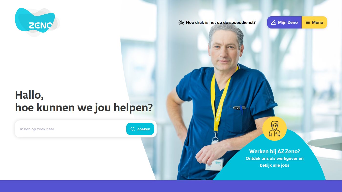 The home page of azzeno.be