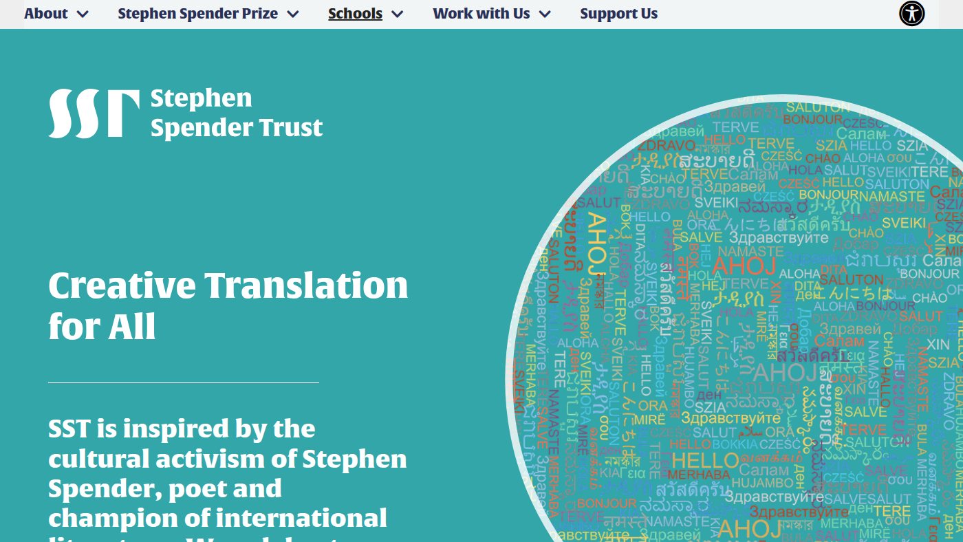 The home page of stephen-spender.org
