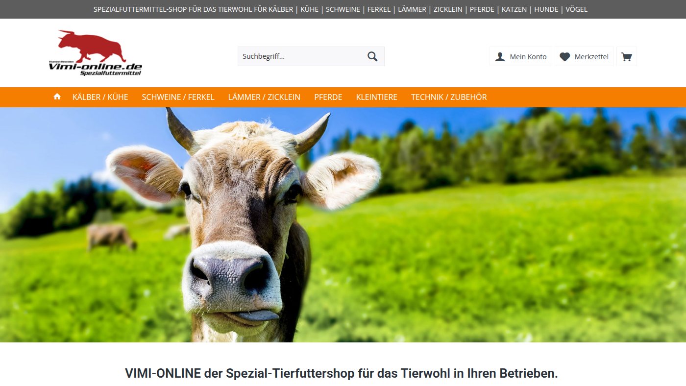 The home page of vimi-online.de