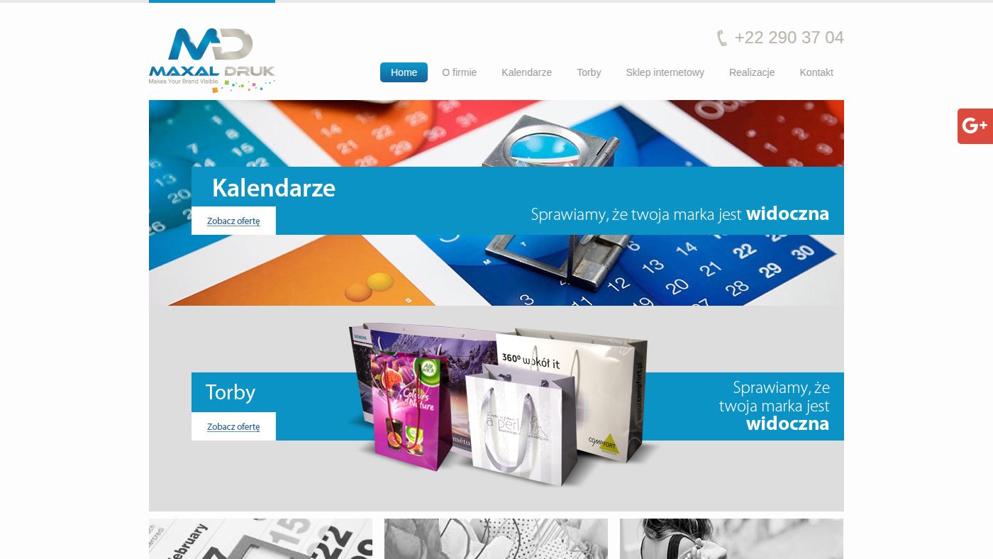The home page of maxal.pl