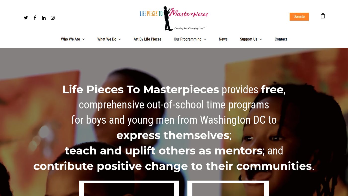 The home page of lifepieces.org