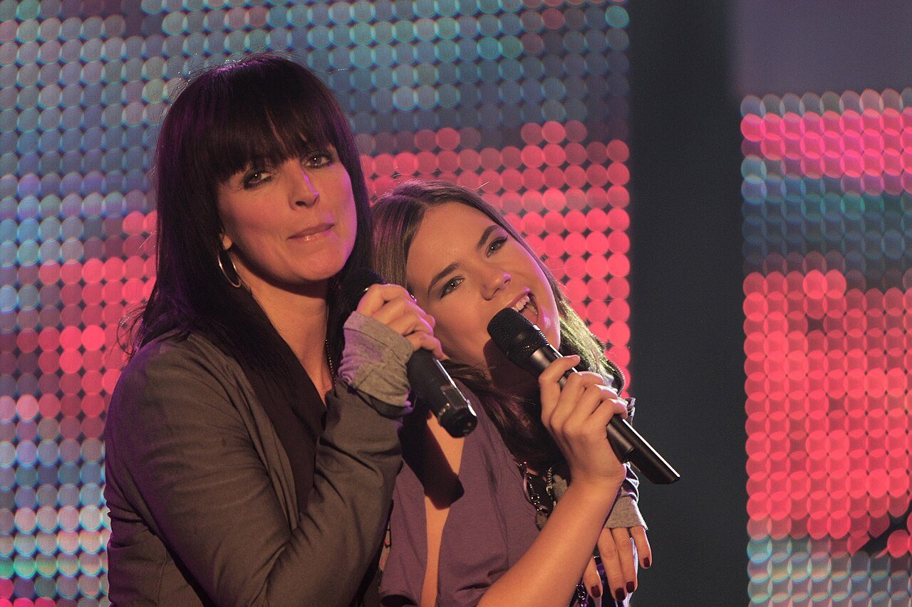 Nena ospite della trasmissione televisiva Dein Song nel 2008