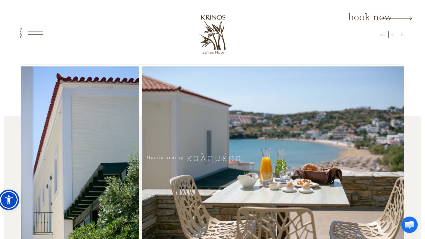 The home page of krinoshotel.com