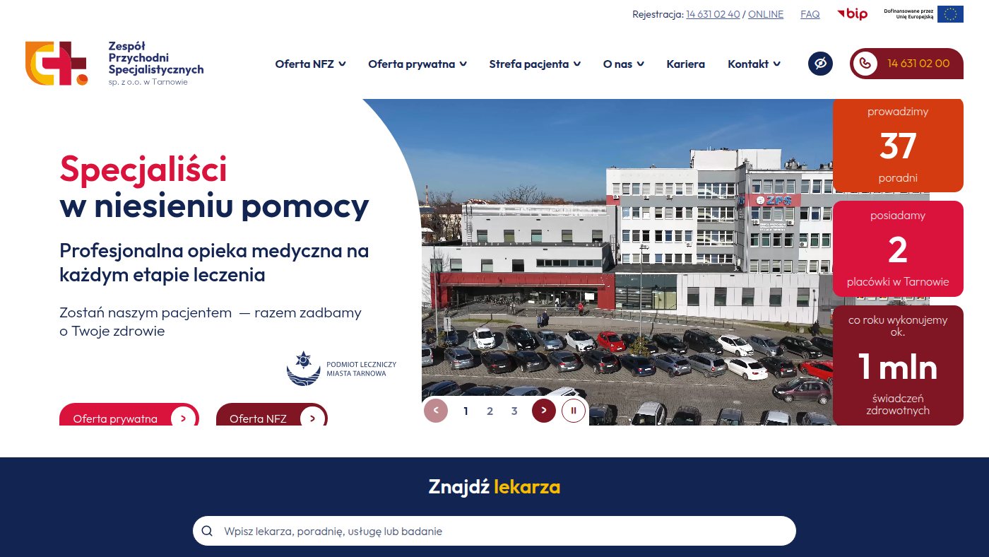 The home page of zps.tarnow.pl
