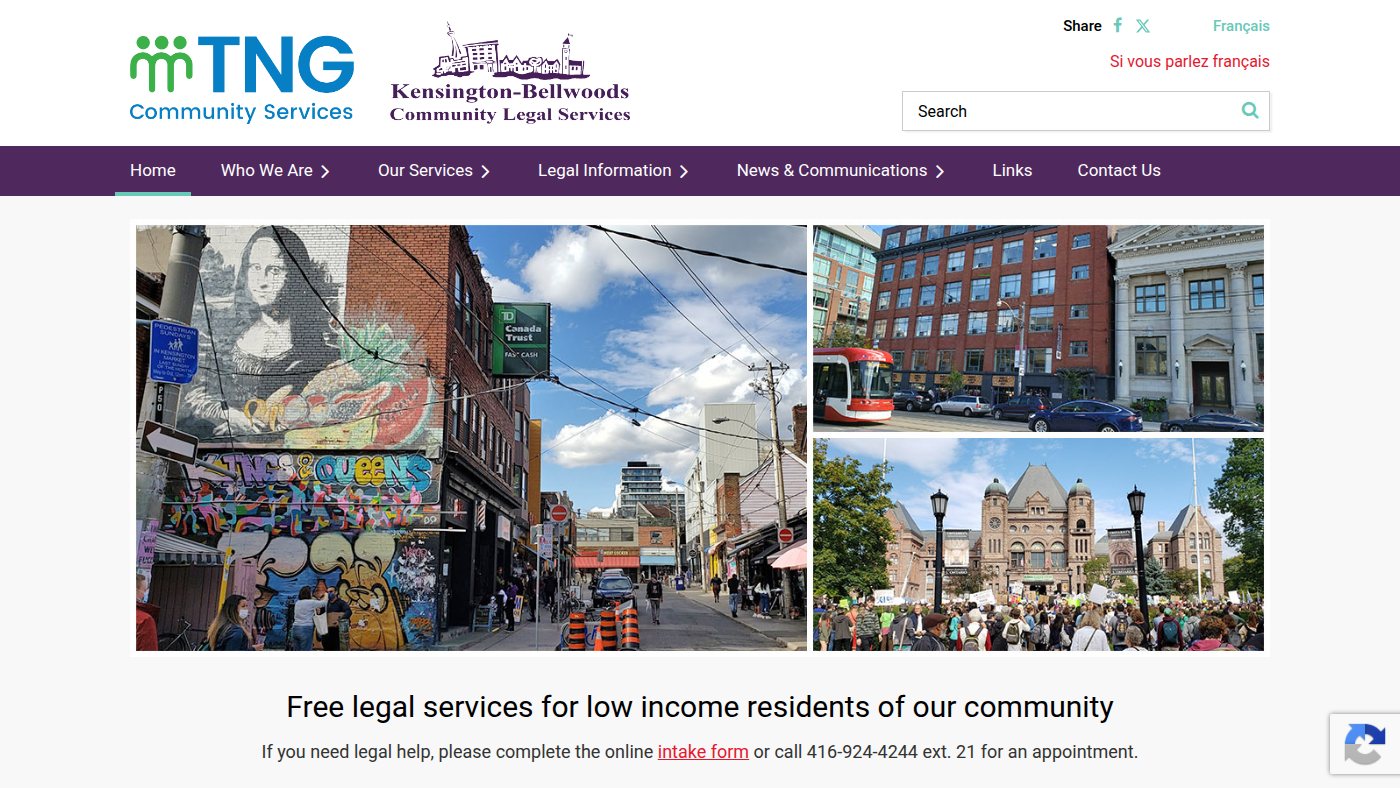 The home page of kbcls.org