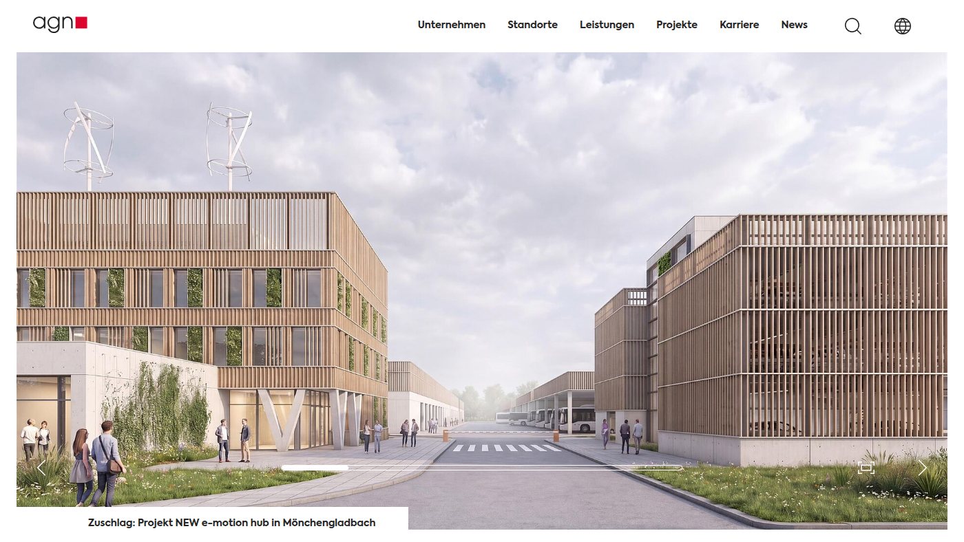 The home page of agn.de