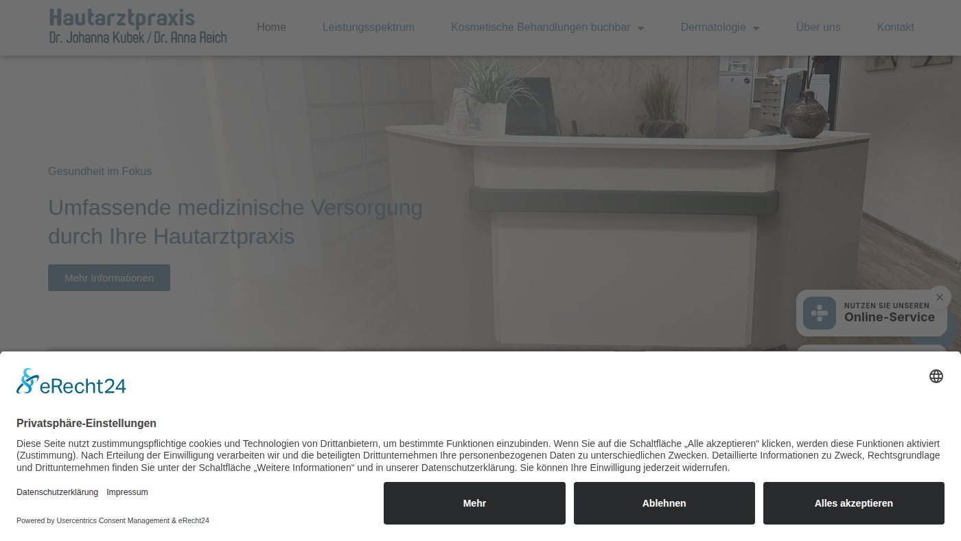 The home page of dr-kubek.de
