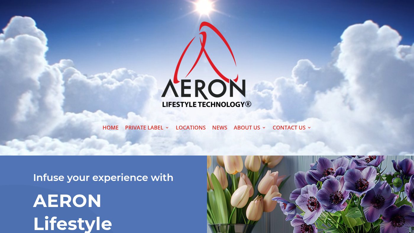 The home page of aeronlifetech.com