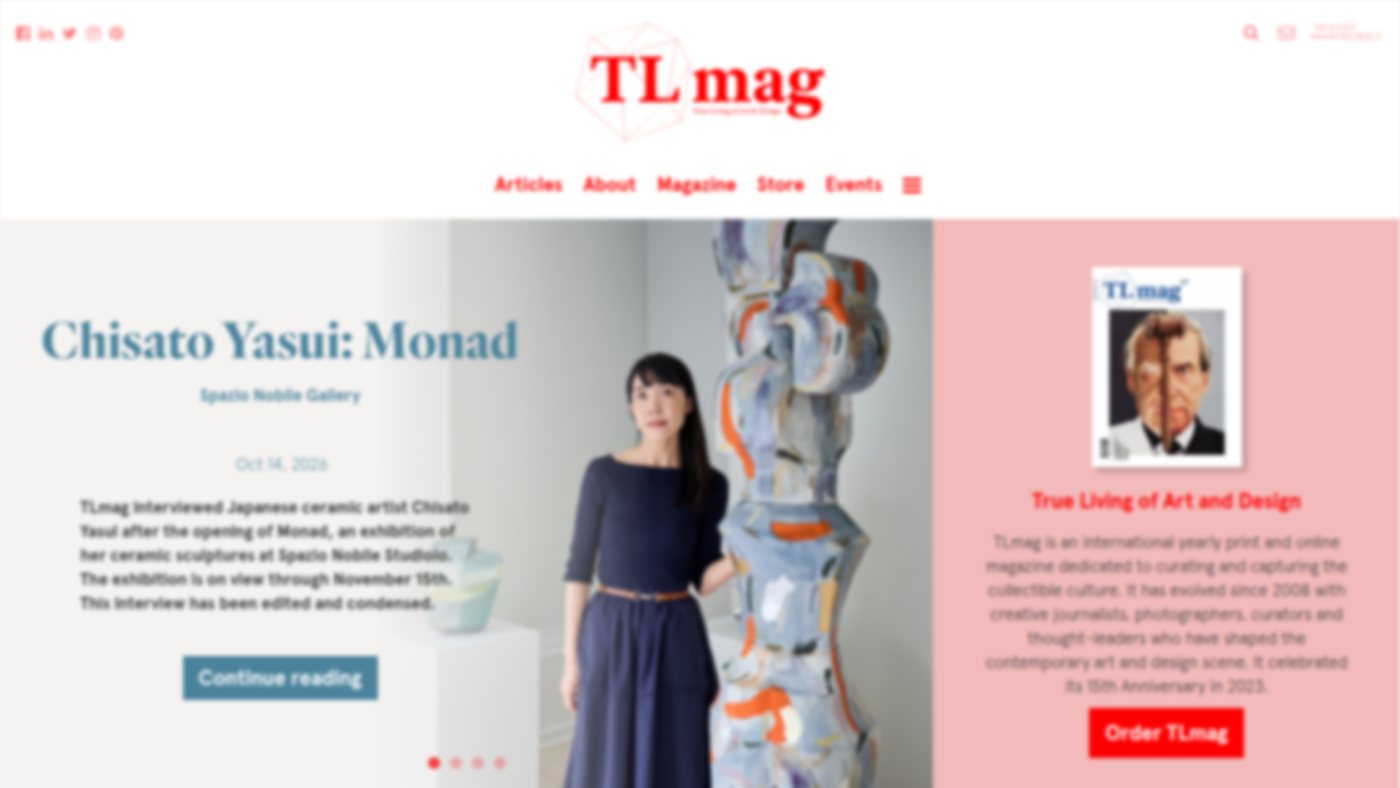 The home page of tlmagazine.com