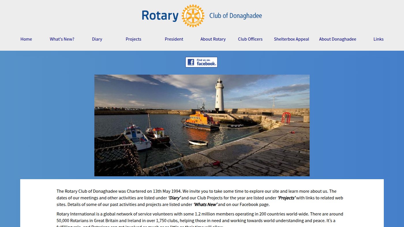 The home page of donaghadeerotary.org
