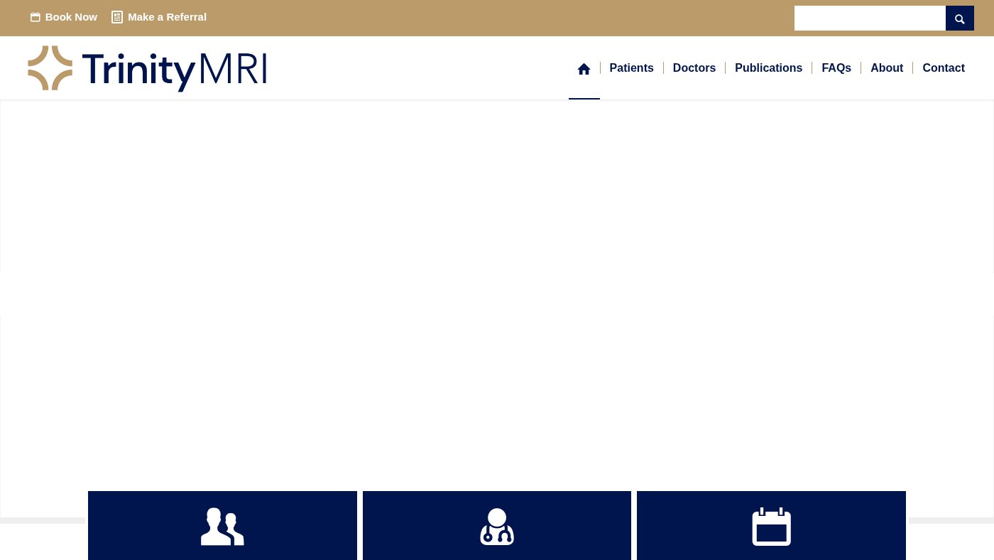 The home page of trinitymri.co.nz