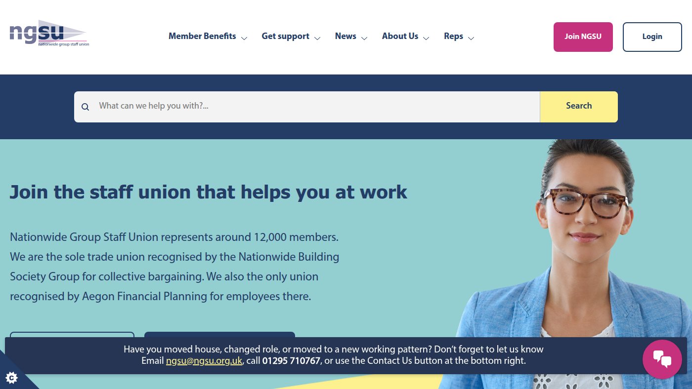 The home page of ngsu.org.uk