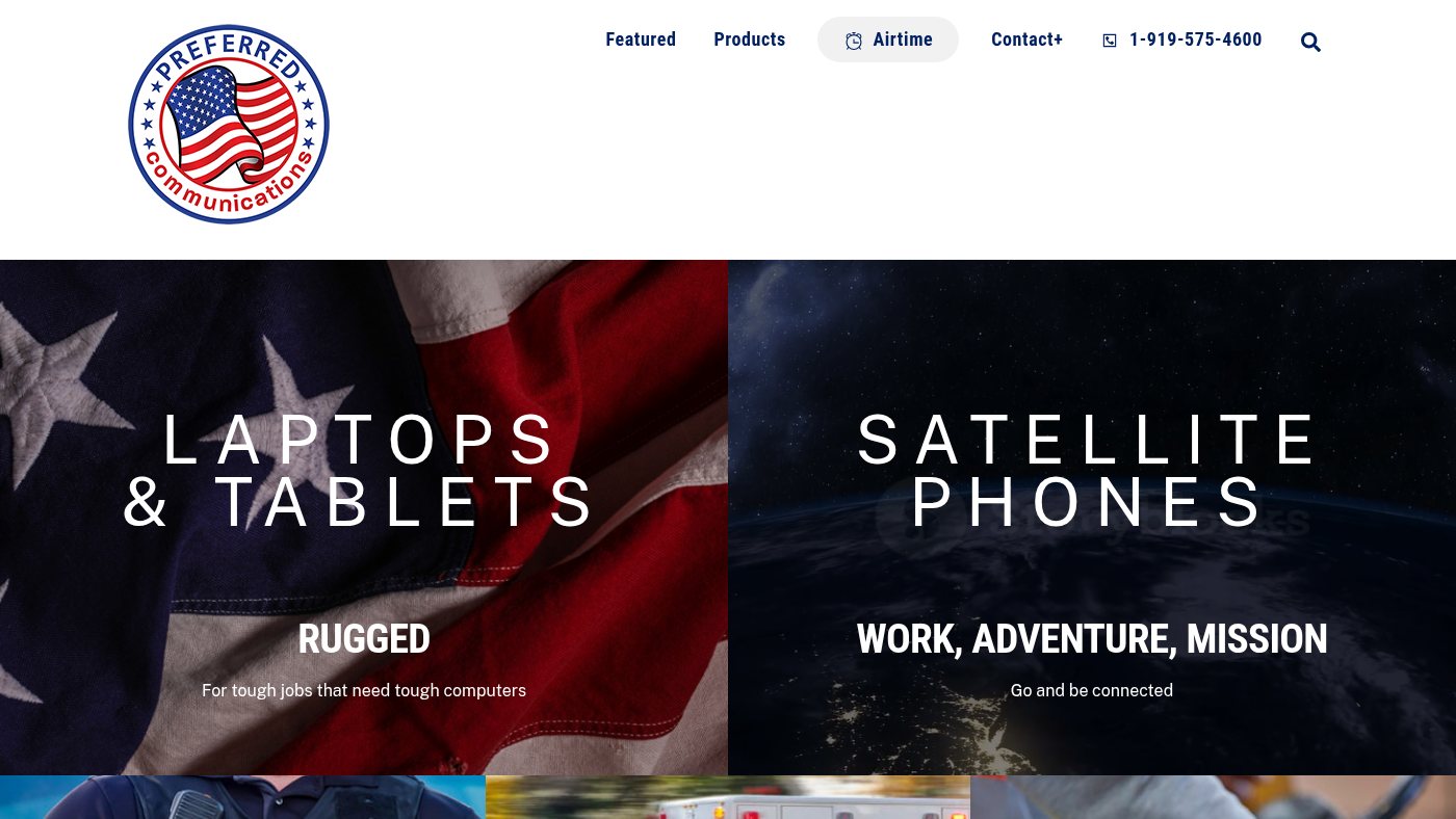 The home page of satstar.com